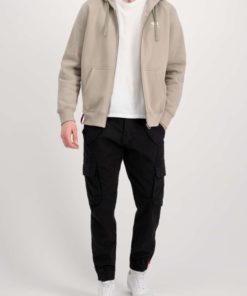 Alpha Industries Basic Zip Hoodie Vintage Sand