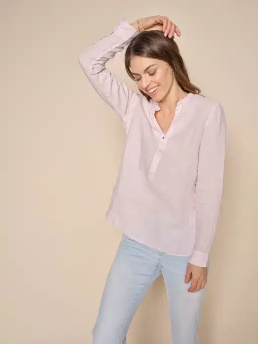 Mos Mosh Danna Linen Blouse Nosegay
