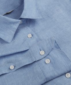 Stenströms Siri Light Blue Linen Shirt