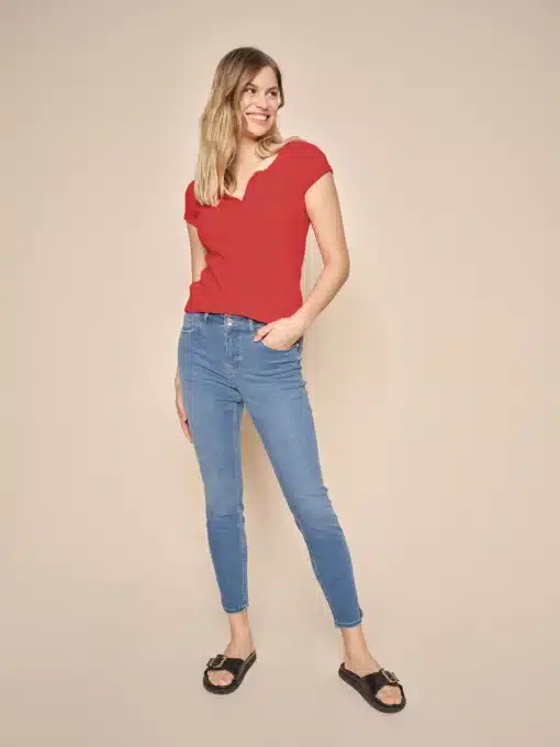 Mos Mosh Vice Contour Jeans Blue