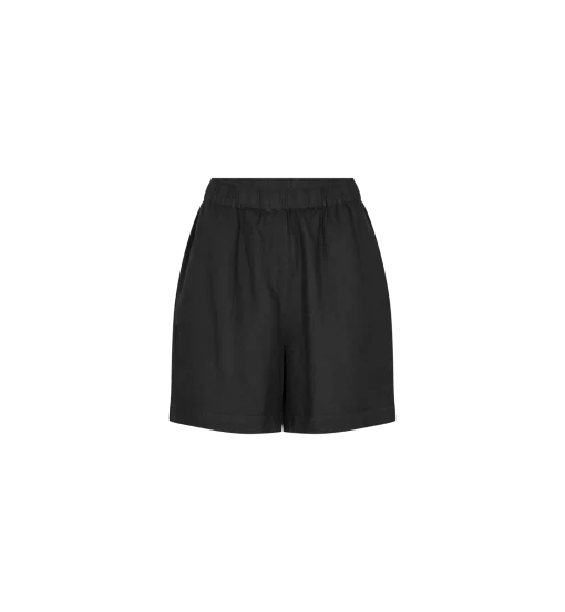 Mos Mosh Emmi Linen Shorts Black