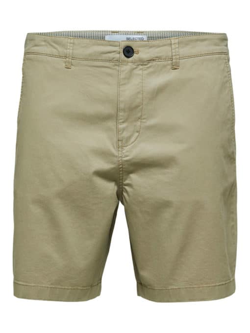 Selected Homme Comfort Flex Shorts Chinchilla