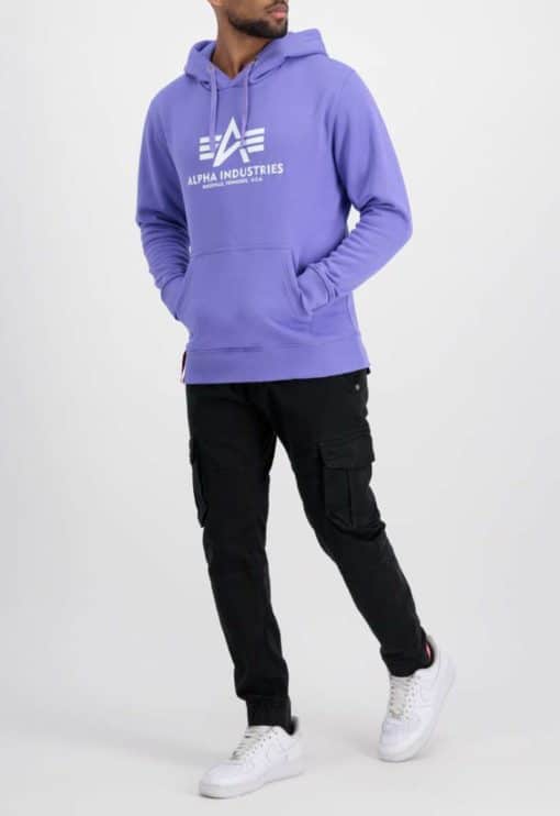 Alpha Industries Basic Hoody Electric Violet