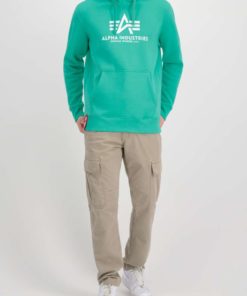 Alpha Industries Basic Hoody Atomic Green