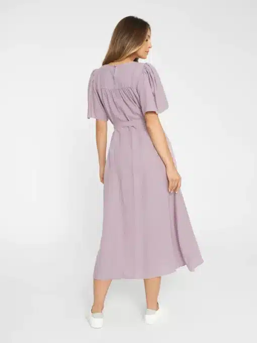 Knowledge Cotton Apparel Linen Dress Nirvana