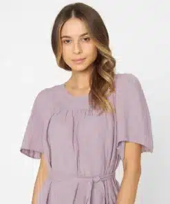 Knowledge Cotton Apparel Linen Dress Nirvana