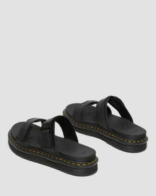 Dr. Martens Chilton Slip On Leather Sandals Black