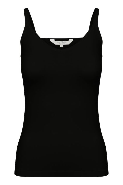 Part Two Hydda Top Black