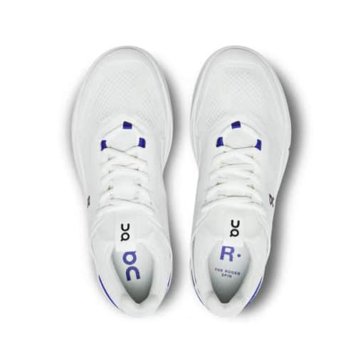 On Sneakers The Roger Spin Women Undyed White/Indigo