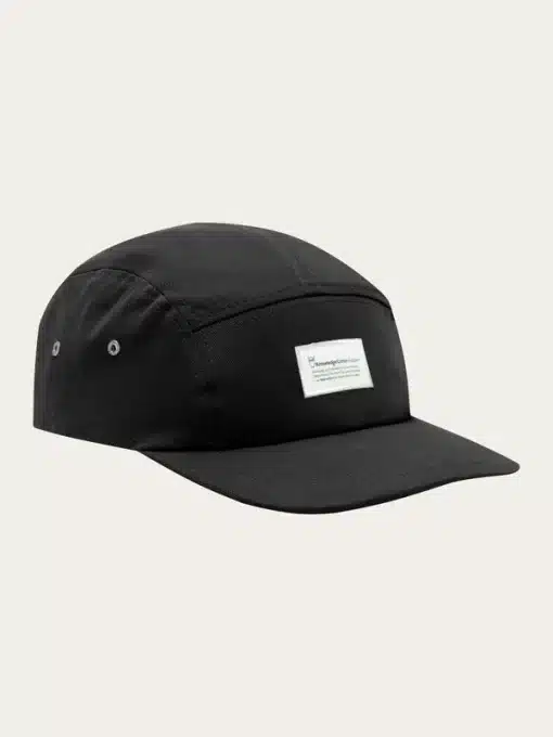 Knowledge Cotton Apparel Barckley Cap Black Jet