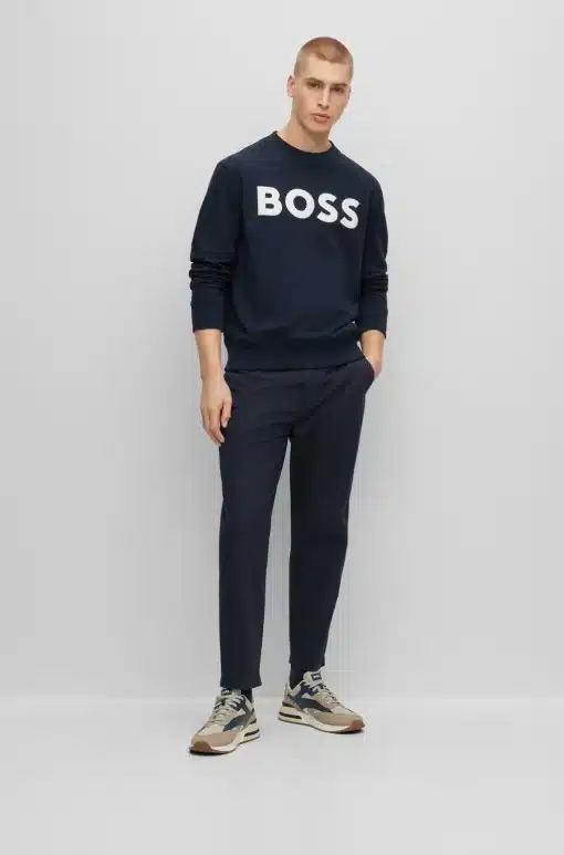 Boss Webasic Crew Dark Blue