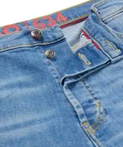 Hugo 634 Denim Shorts Light Blue