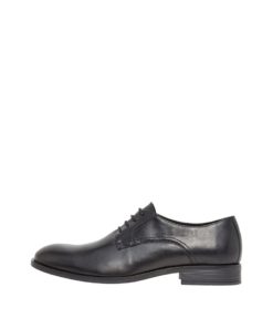 Bianco Biabyron Leather Derby Black