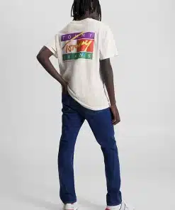 Tommy Jeans Signature Back Logo T-shirt White