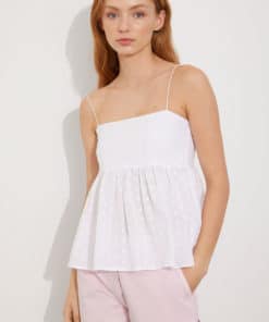 Envii Endill Top Simple Broderie Anglaise