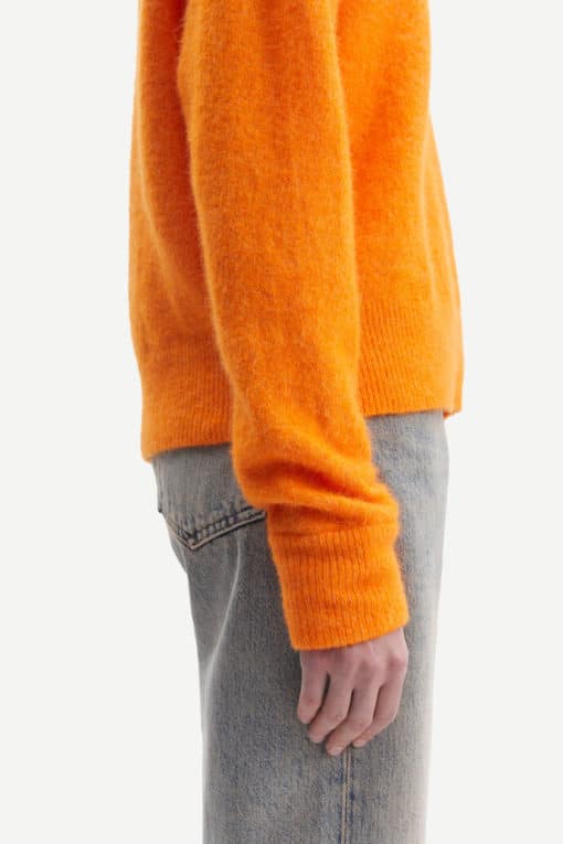 Samsoe&Samsoe Nor O-neck Short Russet Orange