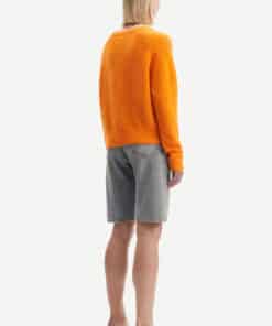 Samsoe&Samsoe Nor O-neck Short Russet Orange