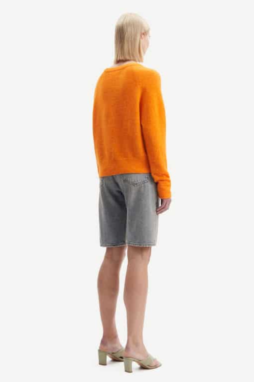 Samsoe&Samsoe Nor O-neck Short Russet Orange