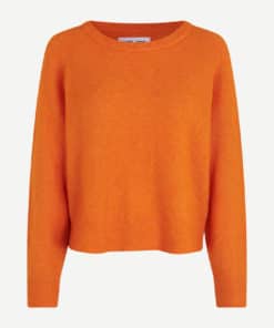 Samsoe&Samsoe Nor O-neck Short Russet Orange