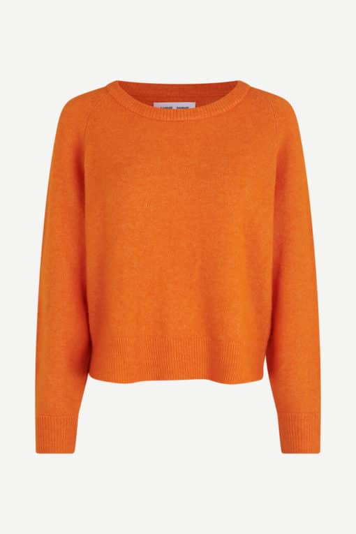Samsoe&Samsoe Nor O-neck Short Russet Orange