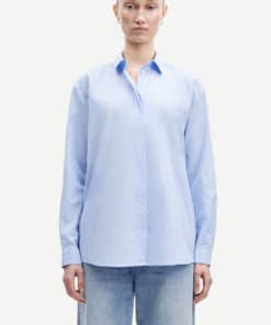 Samsøe Samsøe Caico Shirt Oxford Blue