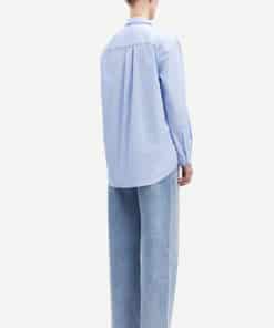 Samsoe & Samsoe Caico Shirt Oxford Blue