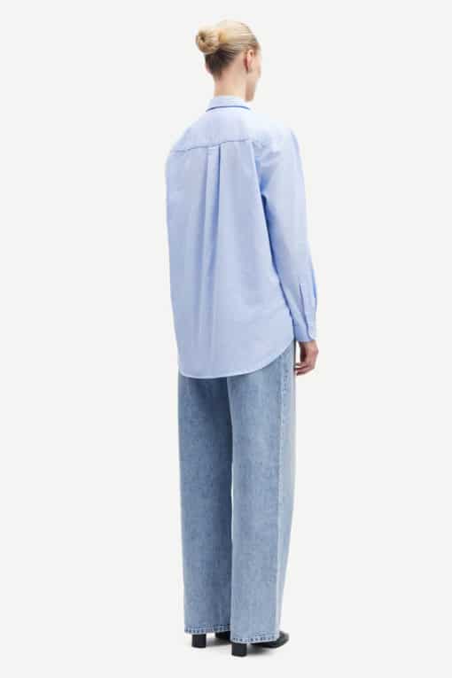 Samsøe Samsøe Caico Shirt Oxford Blue