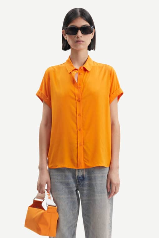 Samsoe & Samsoe Majan Shirt Russet Orange