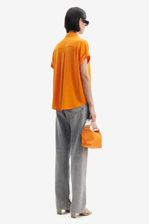 Samsoe & Samsoe Majan Shirt Russet Orange