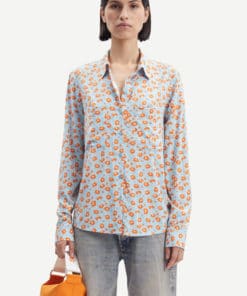 Samsoe & Samsoe Milly Shirt Ditsy Topaz