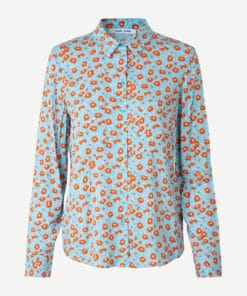 Samsoe & Samsoe Milly Shirt Ditsy Topaz
