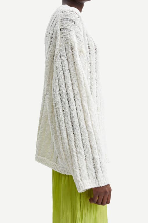 Samsoe & Samsoe Julia Crew Neck Clear Cream