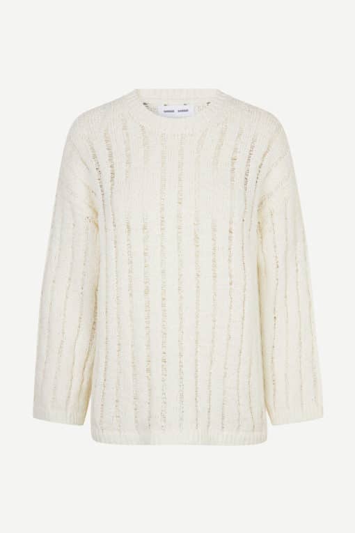 Samsoe & Samsoe Julia Crew Neck Clear Cream