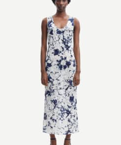 Samsoe & Samsoe Alina U-N Dress Flora Blue