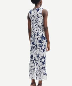 Samsoe & Samsoe Alina U-N Dress Flora Blue