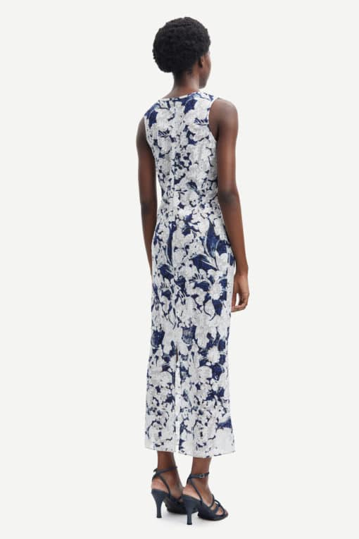 Samsoe & Samsoe Alina U-N Dress Flora Blue