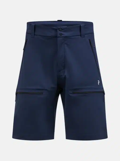 Peak Performance Stretch Trek Shorts Men Blue Shadow