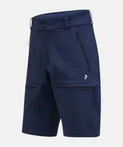 Peak Performance Stretch Trek Shorts Men Blue Shadow