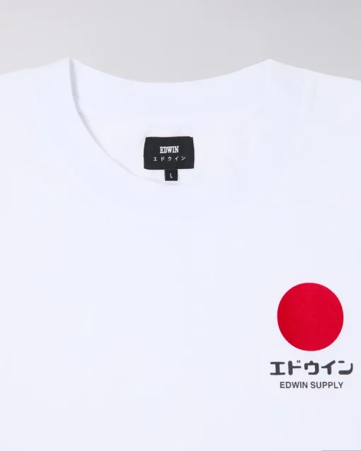 Edwin japanese Sun Supply T-Shirt White
