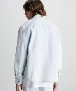 Calvin Klein Relaxed Denim Shirt Denim Light