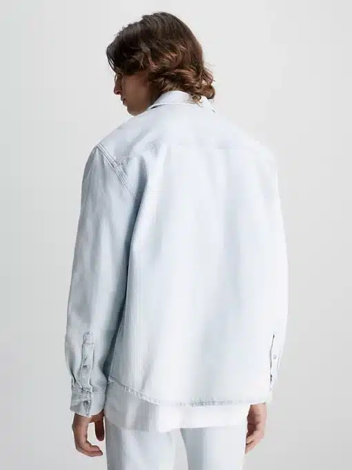 Calvin Klein Relaxed Denim Shirt Denim Light