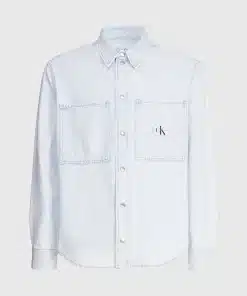 Calvin Klein Relaxed Denim Shirt Denim Light