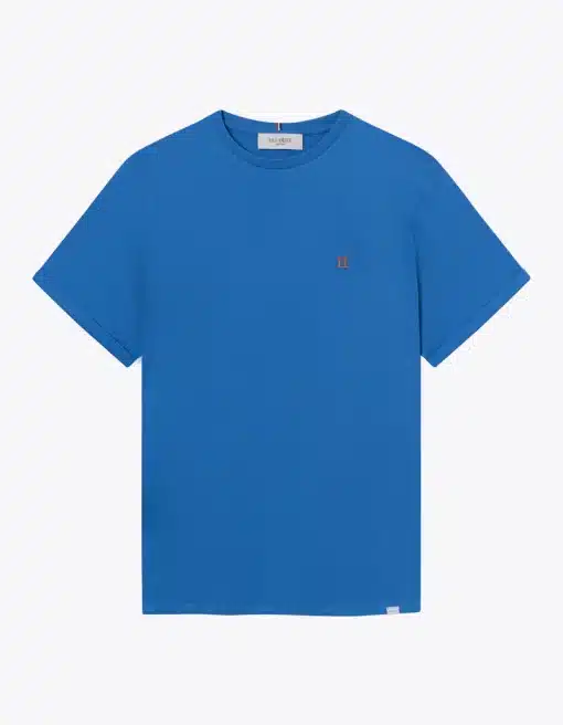 Les Deux Nørregaard T-Shirt Palace Blue/Orange