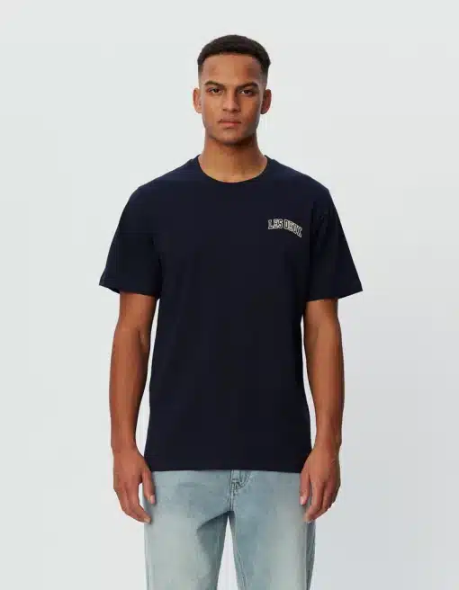 Les Deux Blake T-shirt Dark Navy/Ivory