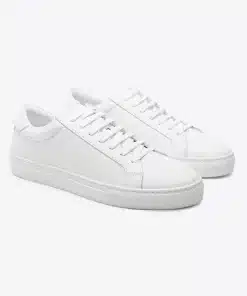 Les Deux Theodor Leather Sneaker White
