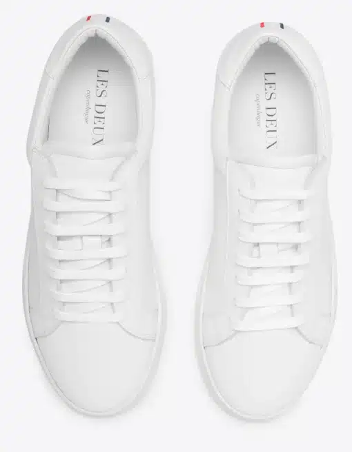 Les Deux Theodor Leather Sneaker White