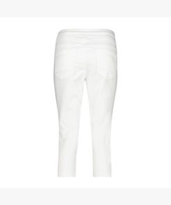 Red Button Tessy Capri Jogger White