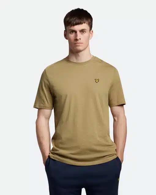 Lyle & Scott Chunky Slub T-shirt Seaweed