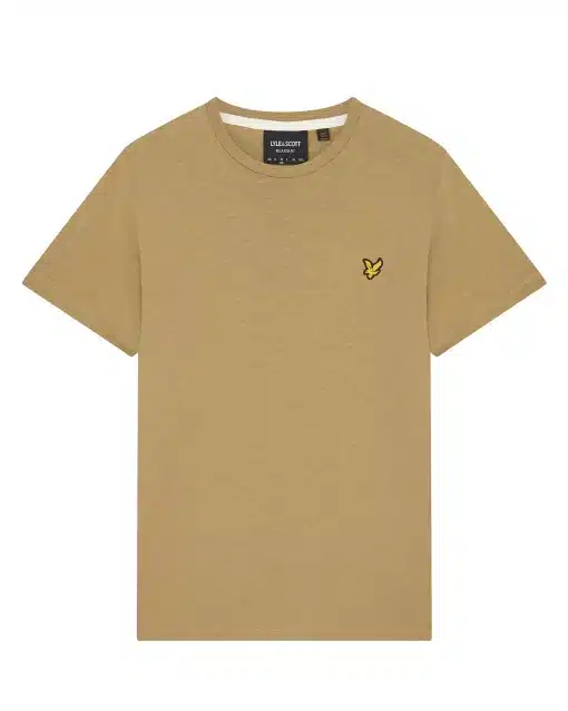 Lyle & Scott Chunky Slub T-shirt Seaweed