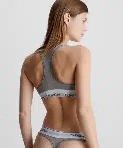 Calvin Klein Modern Cotton Bralette Grey Heather